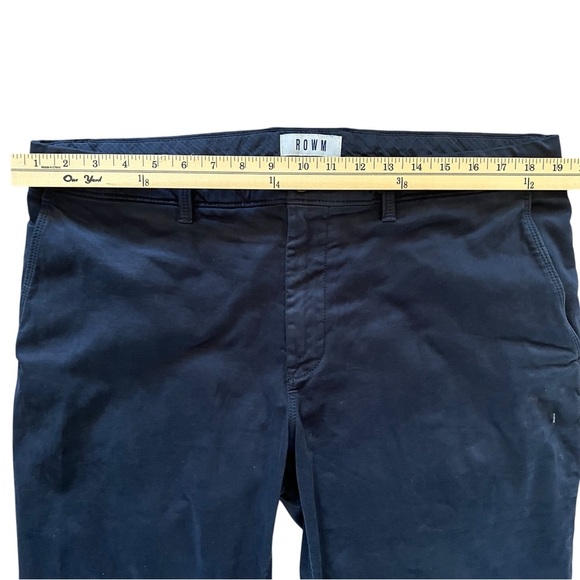 Rowm Men's Navy Pants size 38X32 - Picture 5 of 5